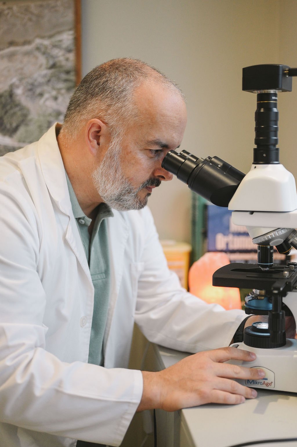 Microscopia de Campo Escuro